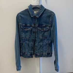 Bershka Cropped Denim Jacket